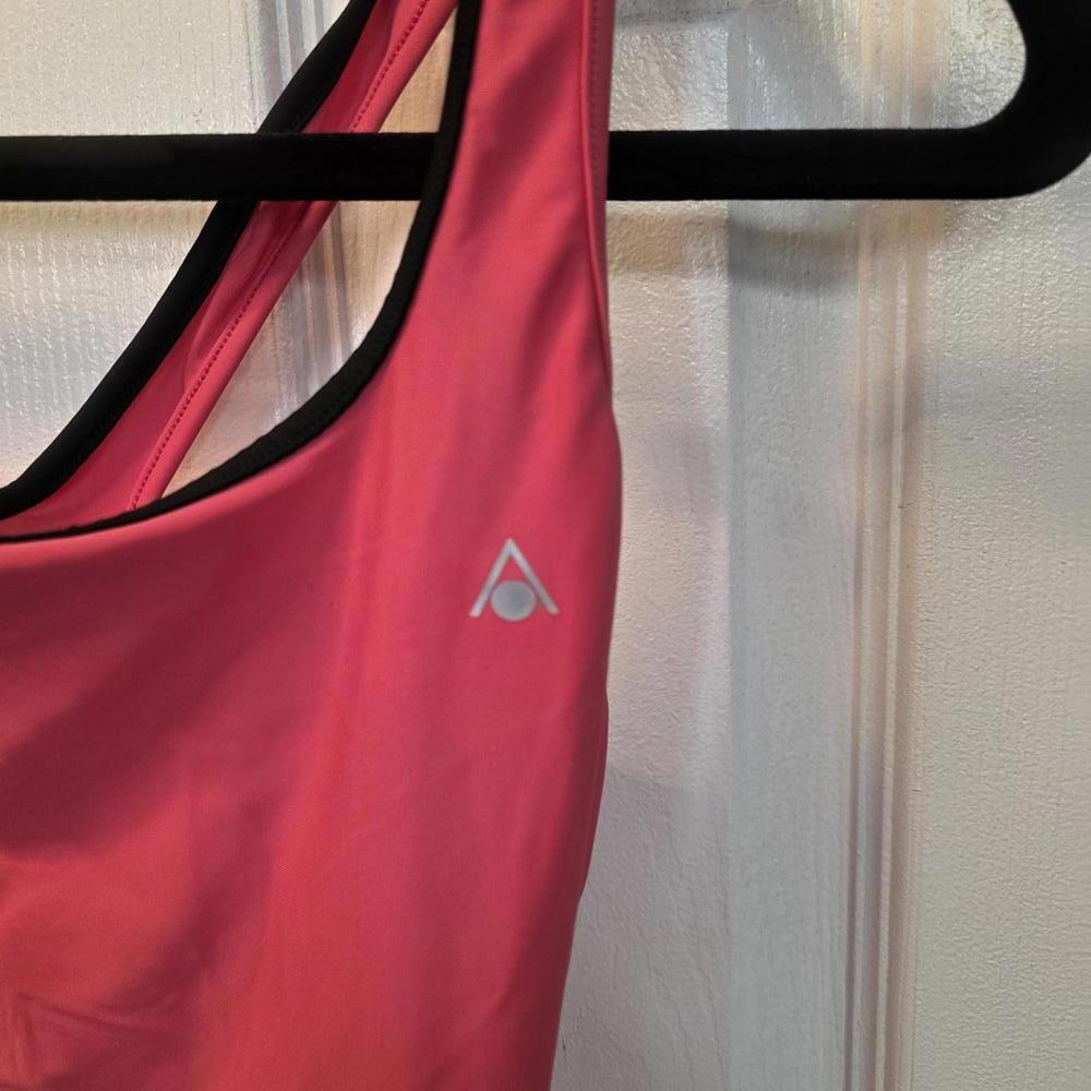 Aqua Sphere Women's Pink One-Piece Swimsuit with Racerback-12 - Picture 2 of 8